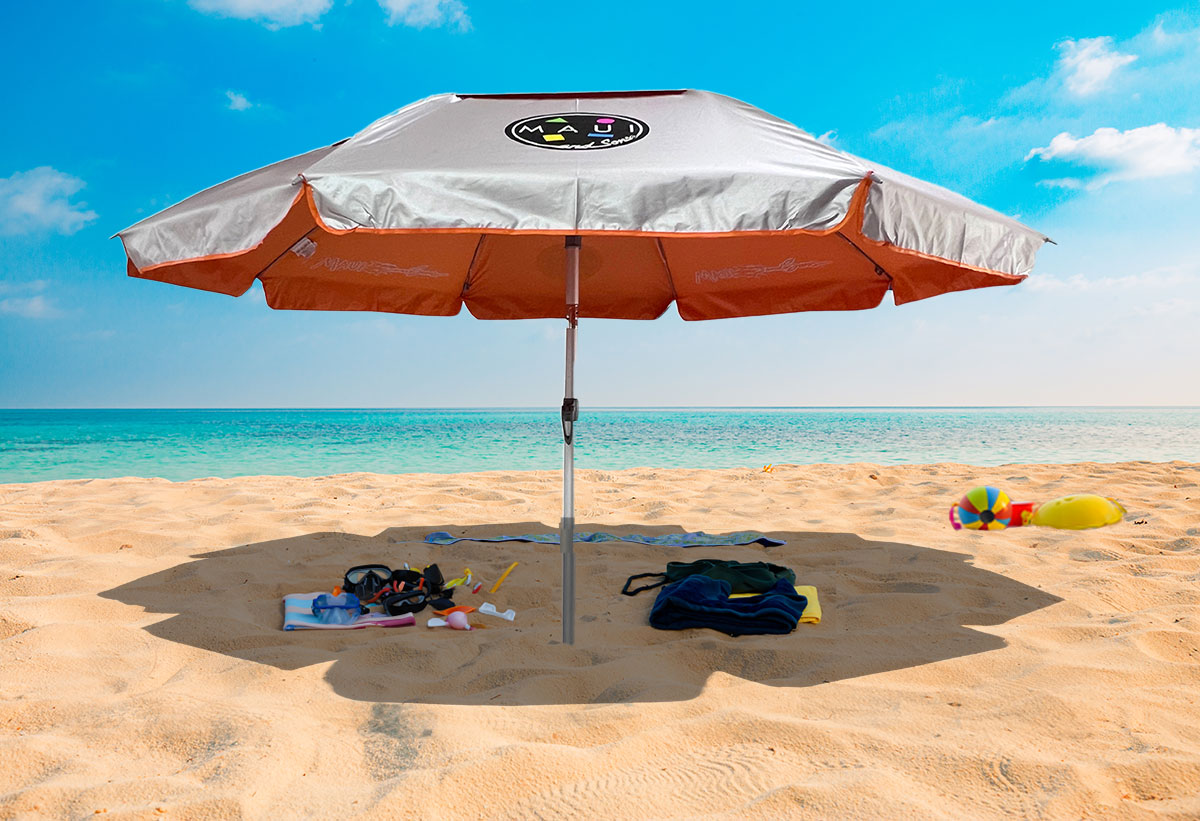 Απεικονίζεται η ομπρέλα 